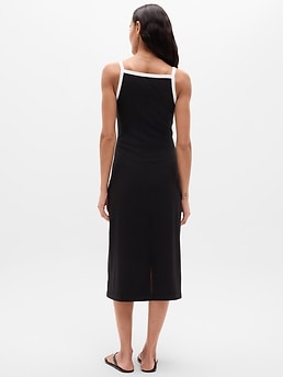 Signature Rib Apron Dress - Multi - image 2