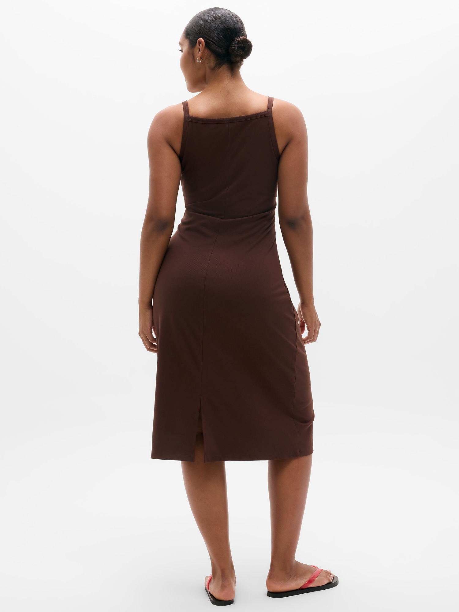 Signature Rib Apron Dress