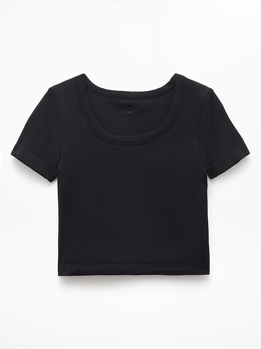 Image number 5 showing, Athleta Girl Rise Above Rib Scoop Tee