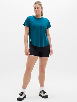 Ultimate Mesh Tee - Blue - image 5