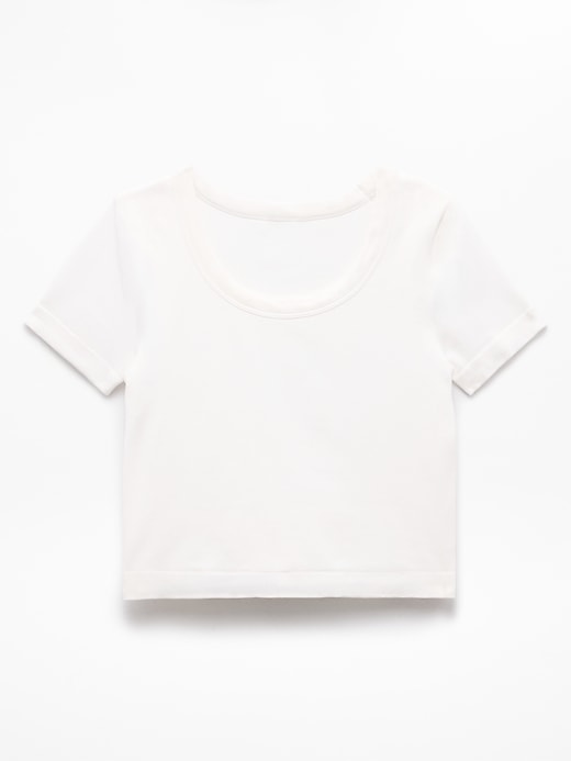 Image number 5 showing, Athleta Girl Rise Above Rib Scoop Tee