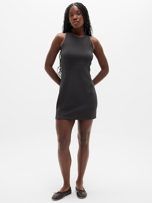 Image number 1 showing, Seasoft Rib Mini Tank Dress