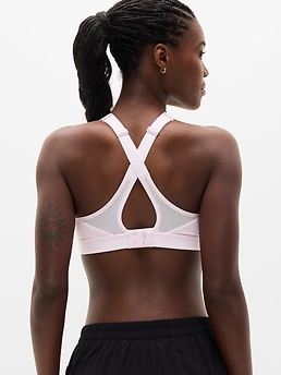 Speed Run High Support Sports Bra - Pink - image 3