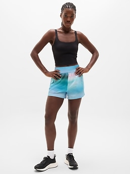 Weekender High Rise 3" Run Short - Blue - image 2