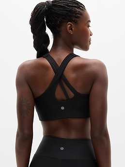 Circuit Train Sports Bra A-C - Black - image 3