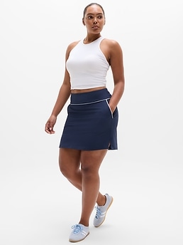 Tee Time High Rise 17" Skort - Blue - image 4