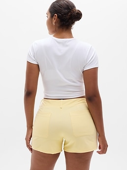 Skyline High Rise Tailored 4" Short - Yellow - image 2