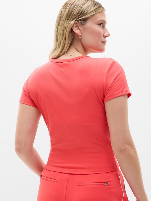 Image number 6 showing, Signature Rib Crop Tee