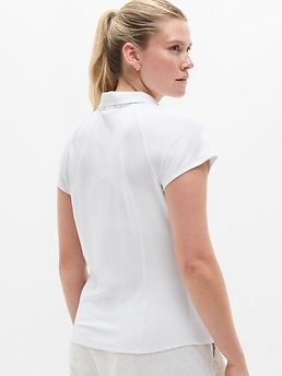 Tee Time Polo Short Sleeve - White - image 3