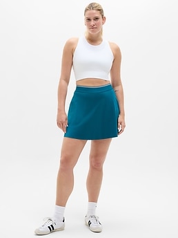 Ace A-Line Tipped 15.5" Skort - Green - image 4