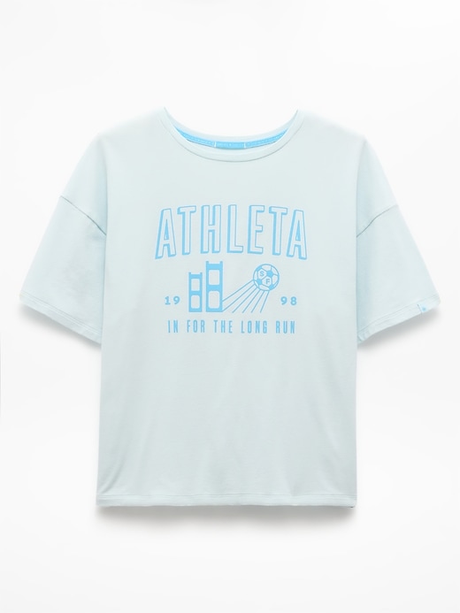 Image number 4 showing, Athleta Girl Right Moves Slouchy Tee
