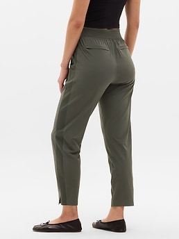 Brooklyn Mid Rise Ankle Pant - Green - image 3