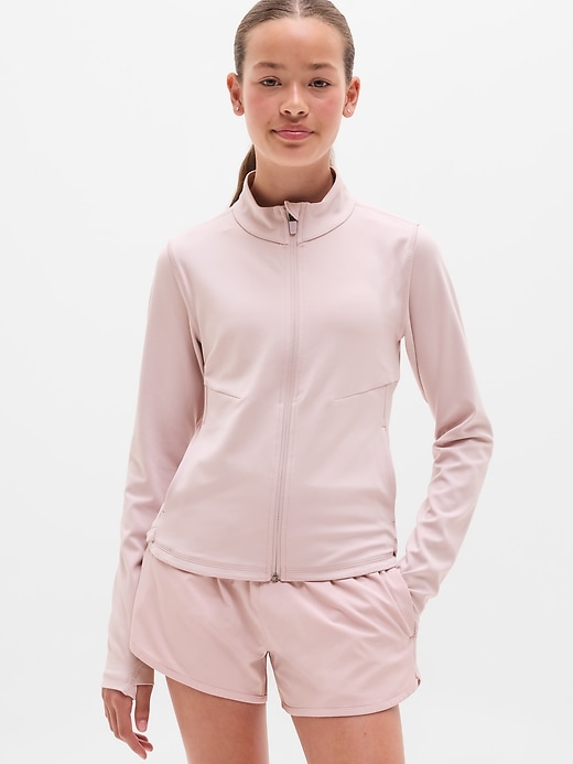Image number 1 showing, Athleta Girl Chit Chat Jacket