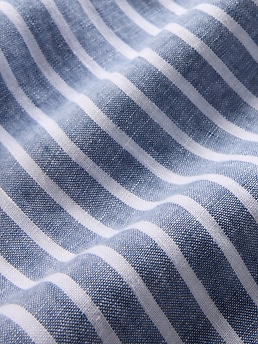 Retreat Linen Top - Blue - image 4