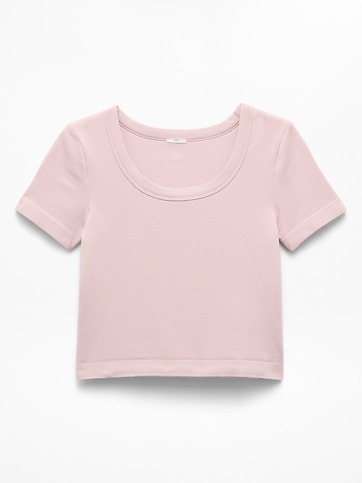 Image number 5 showing, Athleta Girl Rise Above Rib Scoop Tee