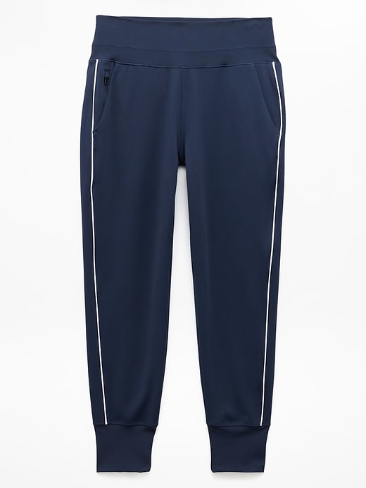 Image number 7 showing, Venice High Rise Track Stripe Jogger