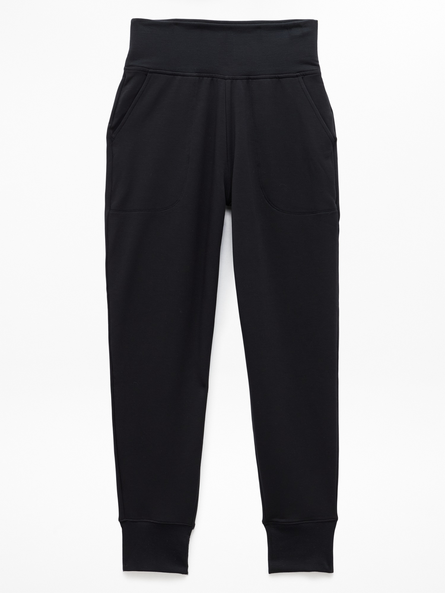 Женские брюки Athleta Coaster Luxe High Rise Jogger, цвет: Чёрный — фото 6