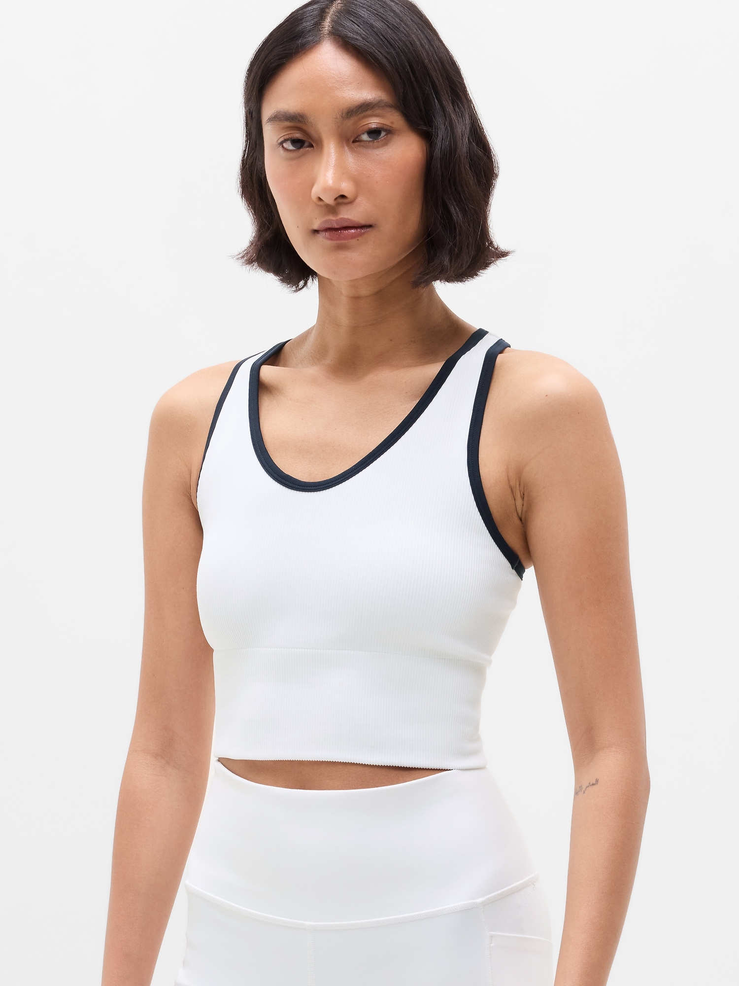 Bright White/ Navy