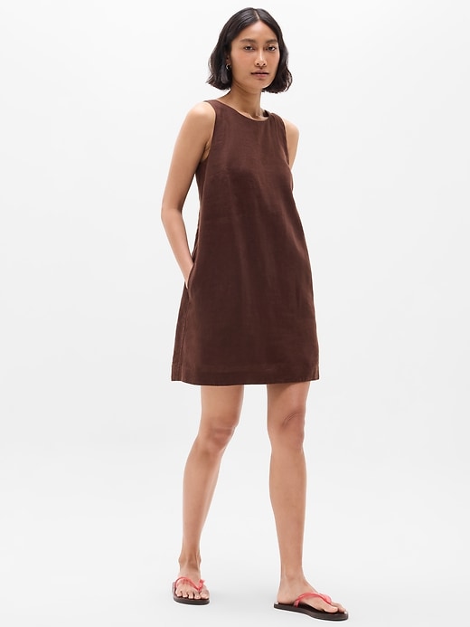 Image number 1 showing, Retreat Linen Dress