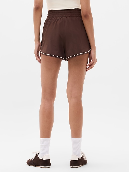 Image number 3 showing, Weekender High Rise Picot 3" Run Short