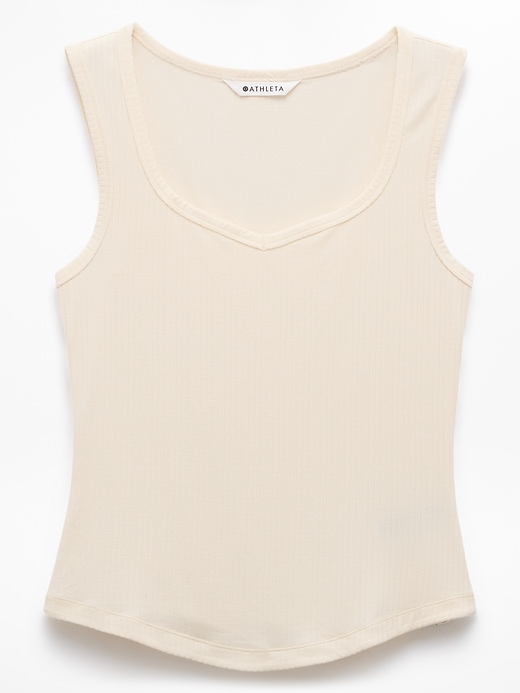 Image number 7 showing, Perfect Rib Sweetheart Tank
