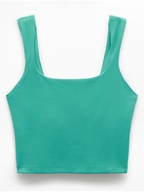 Image number 3 showing, Transcend Square Neck Crop Sports Bra D-DD