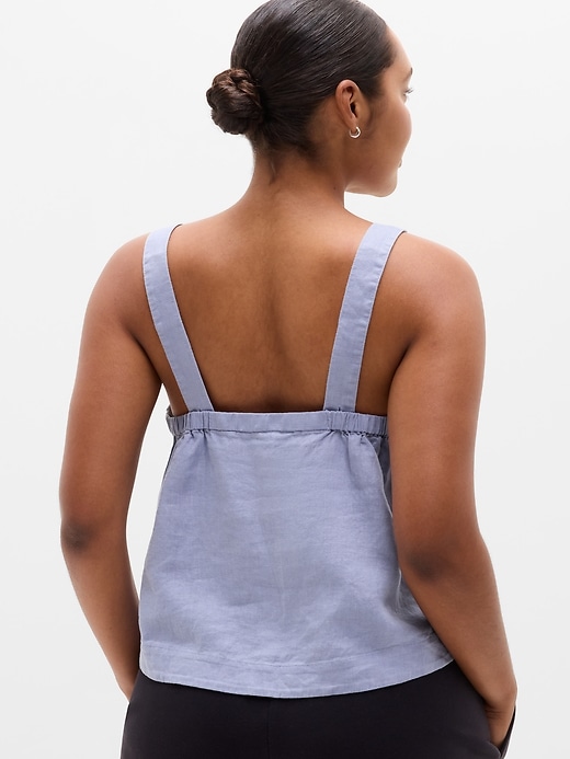 Image number 6 showing, Retreat Linen Tank