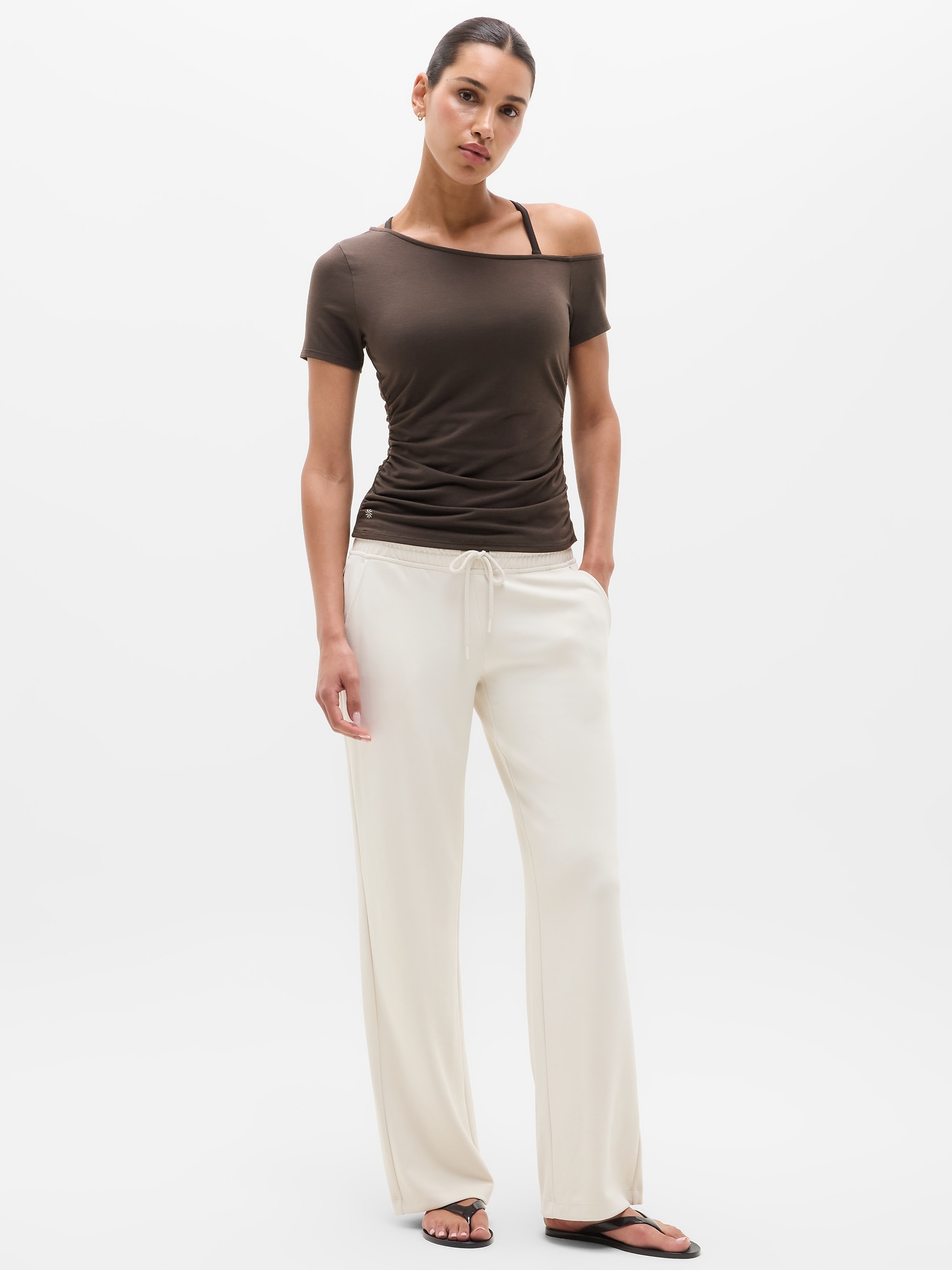 Move With Ease One Shoulder Tee