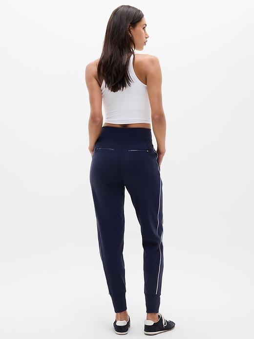 Image number 6 showing, Venice High Rise Track Stripe Jogger