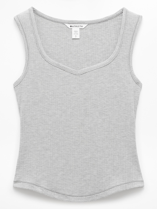 Image number 7 showing, Perfect Rib Sweetheart Tank