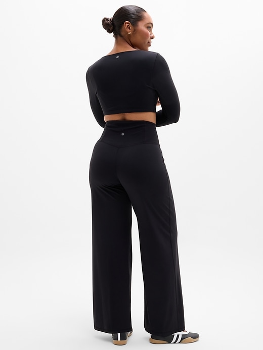 Image number 6 showing, Elation Ultra High Rise Wide Leg Pant