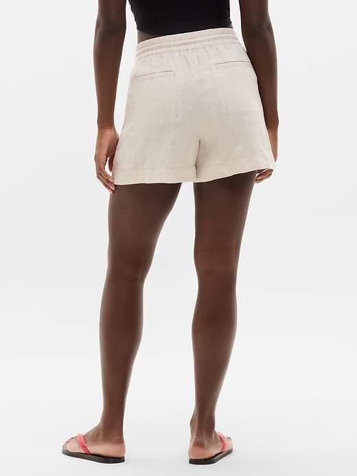Image number 6 showing, Retreat Linen Mid Rise 4" Short