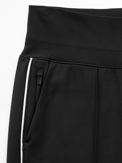 Image number 7 showing, Venice High Rise Track Stripe Wide Leg Pant