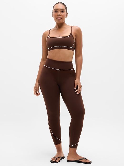 Image number 5 showing, Elation Ultra High Rise Picot 7/8 Legging