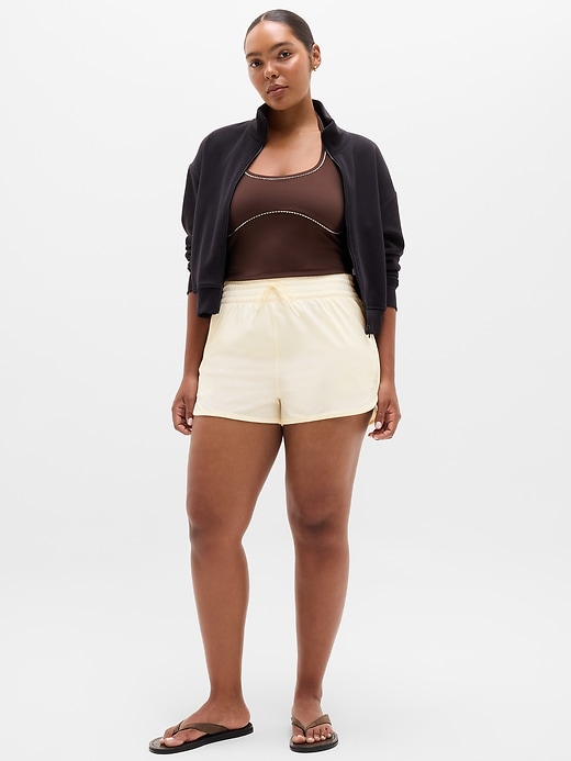 Image number 5 showing, Weekender High Rise Picot 3" Run Short