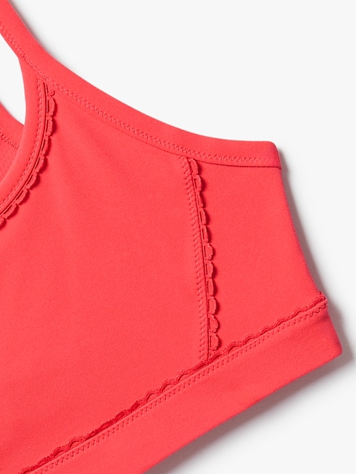 Image number 4 showing, Square Neck Picot Sports Bra A-C