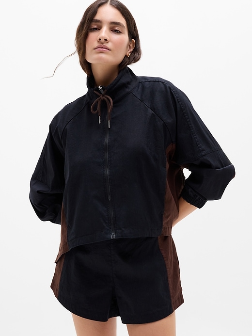 Image number 1 showing, SuperLinen Blend Jacket