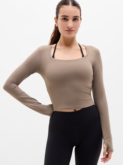 Image number 1 showing, Transcend Open Back Top