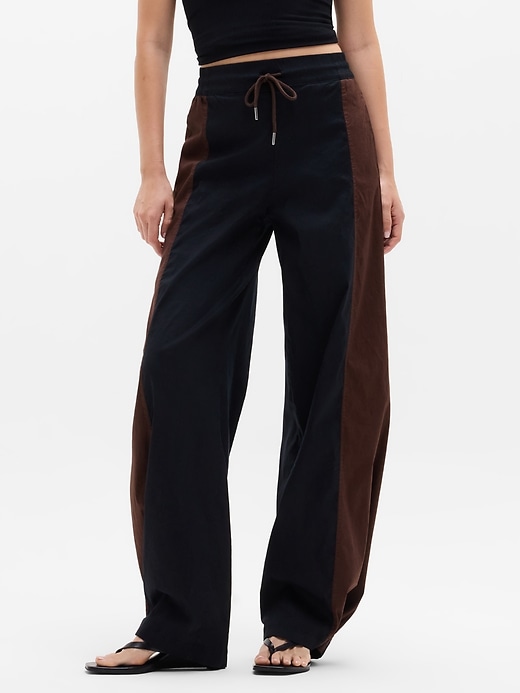 Image number 2 showing, SuperLinen Blend Palazzo Pant
