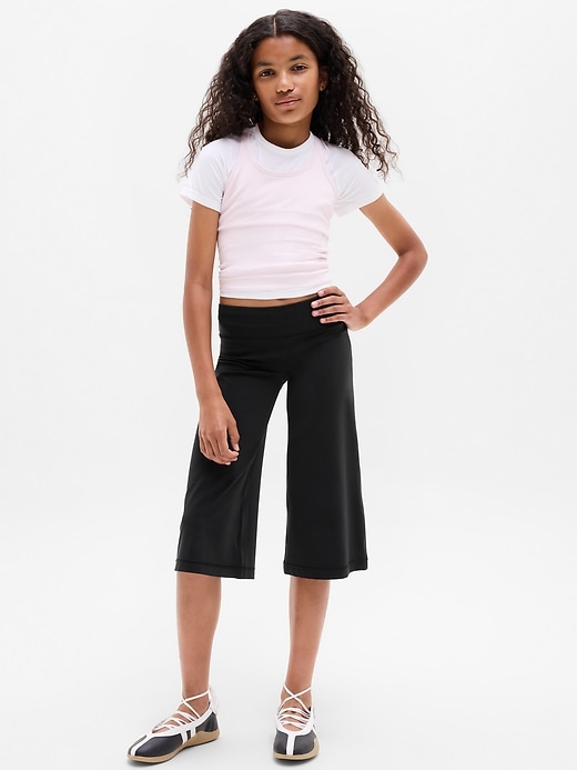 Image number 1 showing, Athleta Girl Elation Low Rise Crop Flood