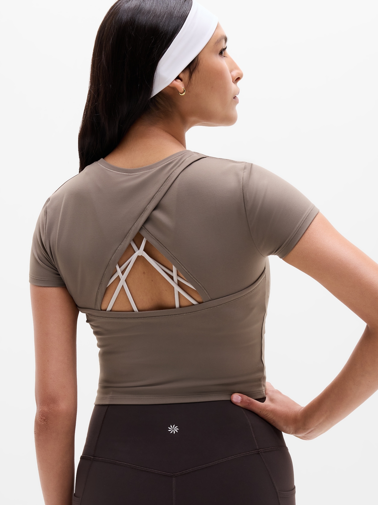 Transcend Open Back Tee
