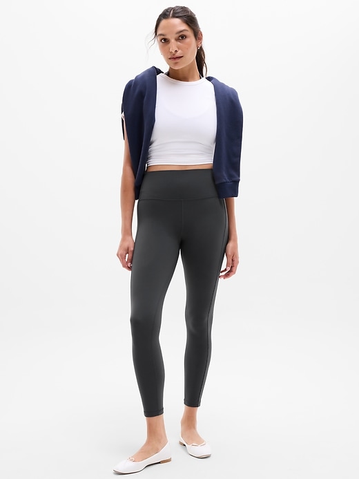 Image number 1 showing, Salutation Pintuck High Rise 7/8 Legging