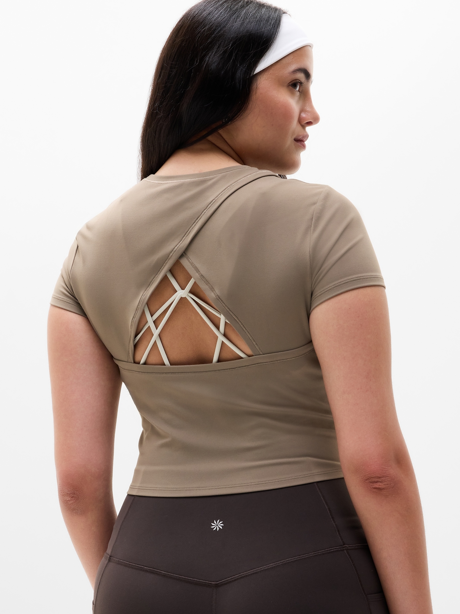 Transcend Open Back Tee