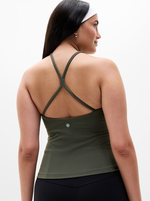 Image number 5 showing, Transcend Crossback Built-In Bra Tank A-C