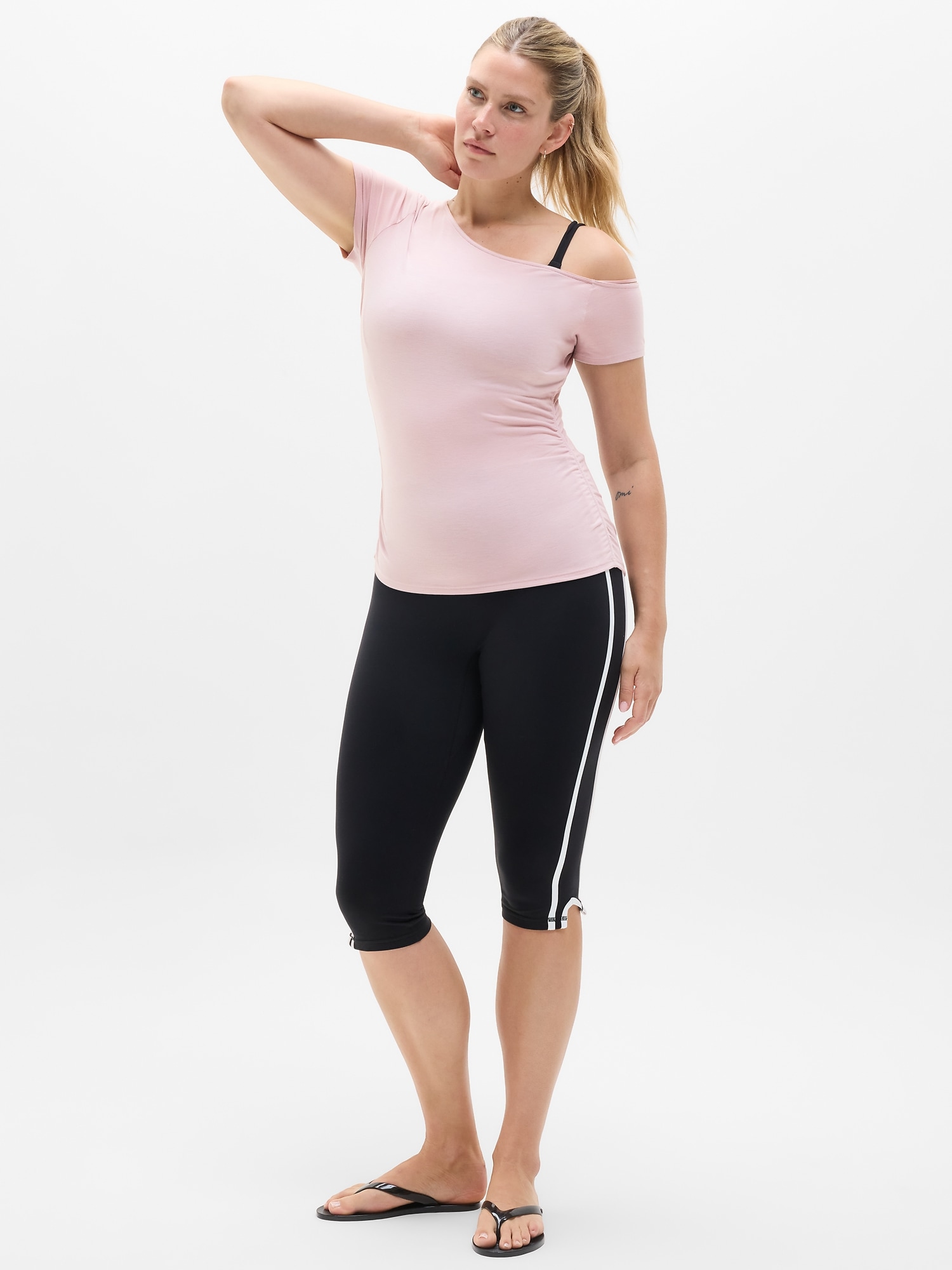 Move With Ease One Shoulder Tee