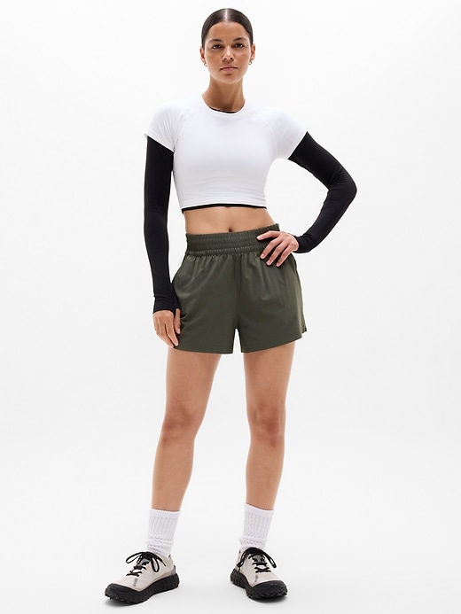 Image number 5 showing, Weekender High Rise 3" Run Short