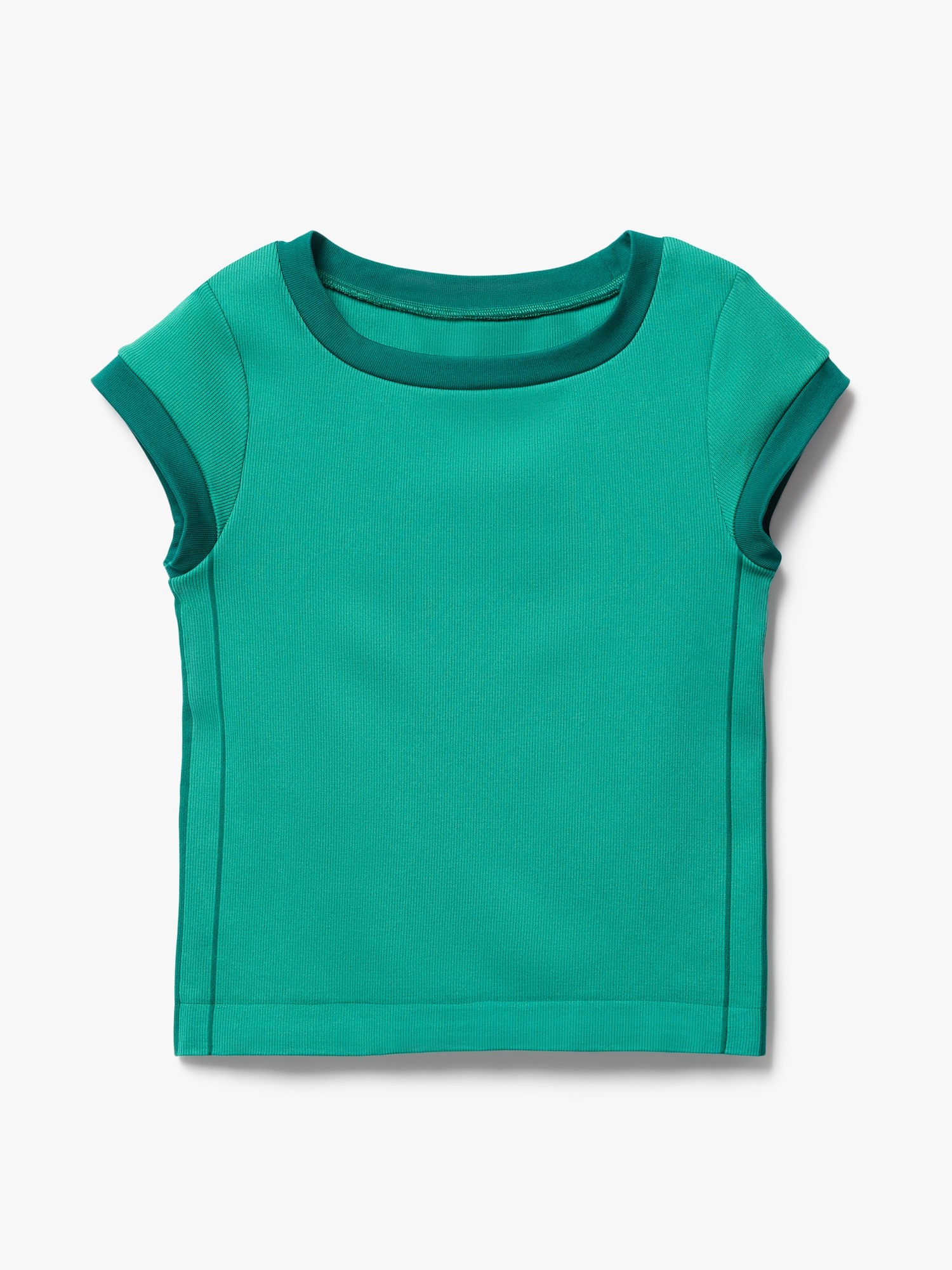 Athleta Girl Rise Above Rib Finish Line Tee