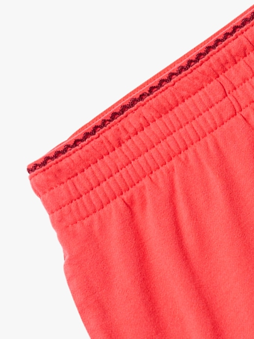 Image number 2 showing, Airy Cotton Terry Mid Rise Picot Shortie