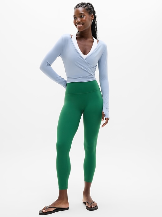 Image number 1 showing, Transcend No Front Seam 7/8 Legging