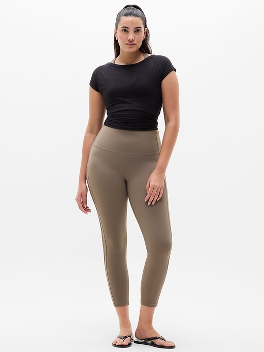 Image number 5 showing, Salutation Pintuck High Rise 7/8 Legging